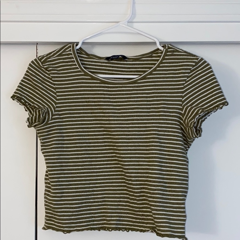 Striped Crop Top